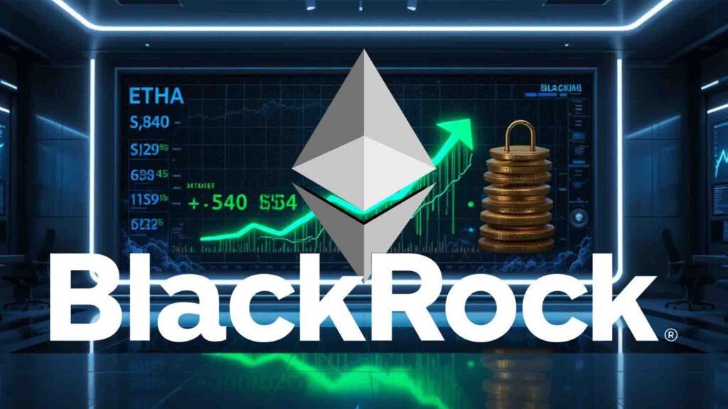 BlackRock ETF (ETHA) Sees Largest Daily Inflows At $540M