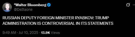 Russian deputy foreign minister