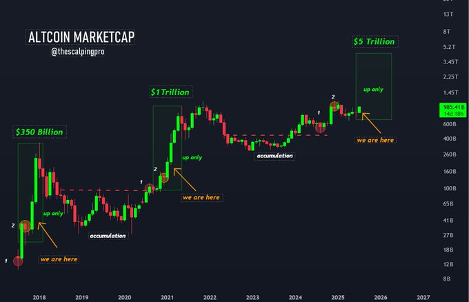 Altcoin Market Cap Chart