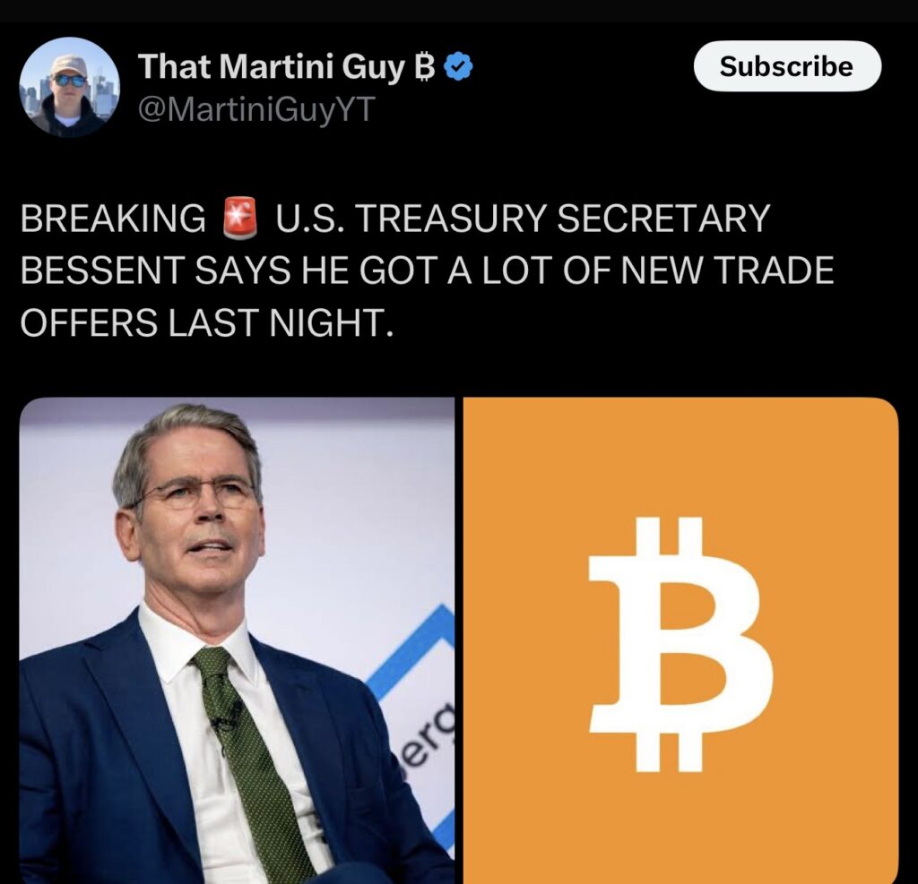U.S. Treasury's 