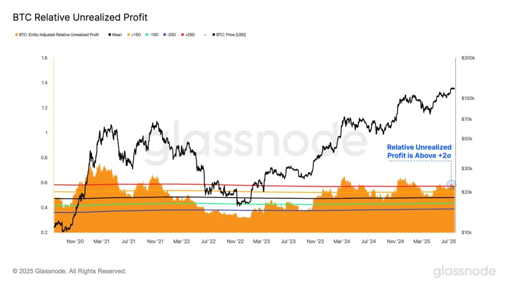BTC Unrealized Profit 