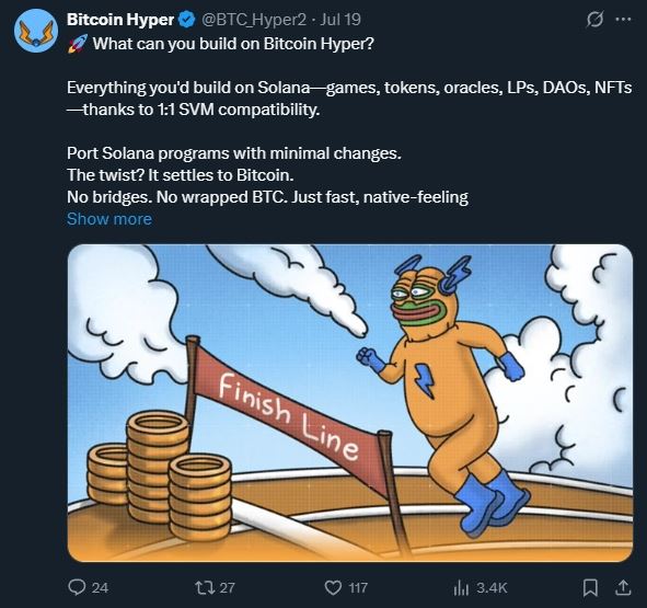 Bitcoin Hyper: คำตอบจริงจังต่อปัญหา Blockchain Trilemma ที่ Vitalik Buterin เคยตั้งคำถาม
