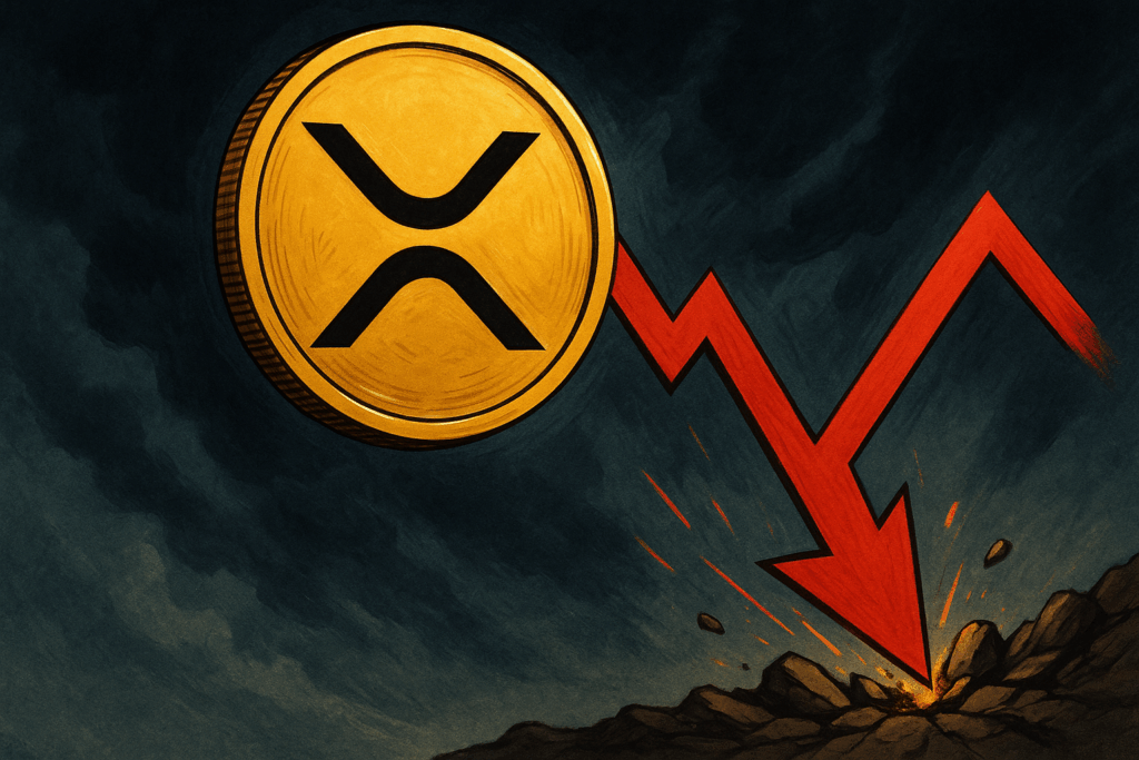 XRP repasse sous le milliard : Simple pause ou fin du bull run ?