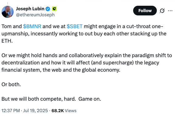 Joseph Lubin via X.