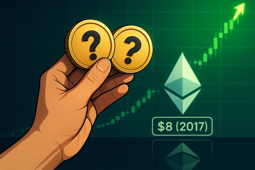 2 เหรียญคริปโตที่น่าลงทุน ลุ้นกำไรกว่า 8,000% — เหมือนการซื้อ ETH ที่ $8 ช่วงต้นปี 2017