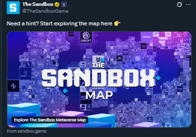 Metaverse map