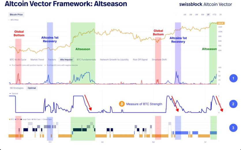 Altcoin Vector Framework Chart