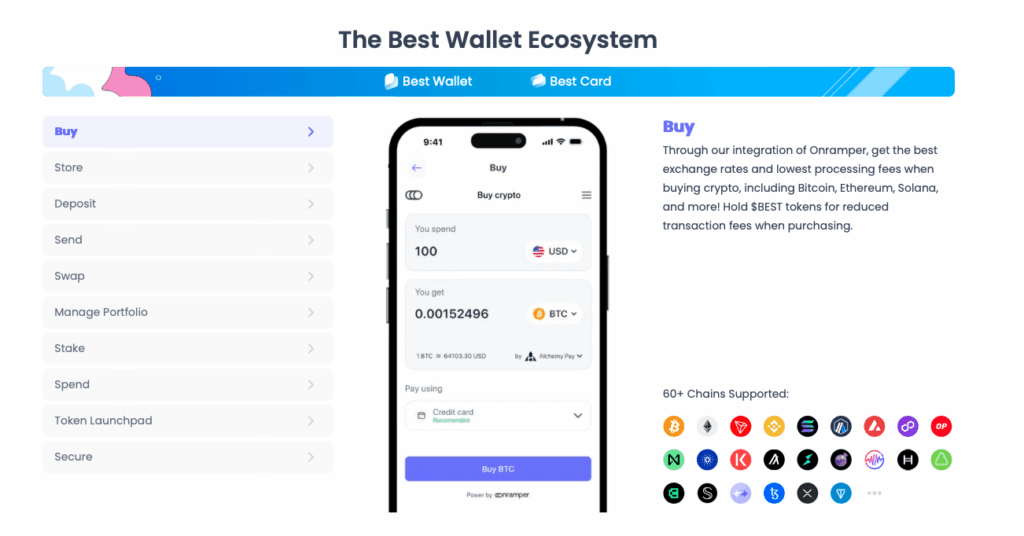 Best Wallet ecosystem.