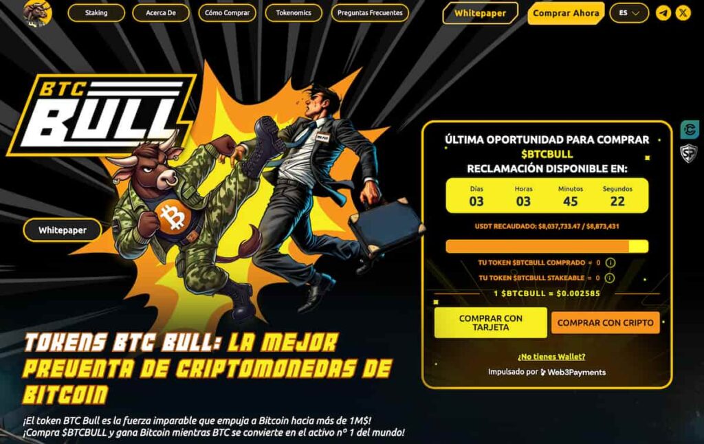 btc bull token preventa