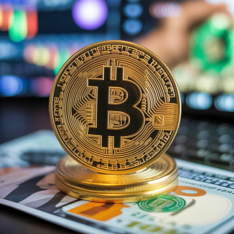 Bitcoin monte et le dollar s'effondre