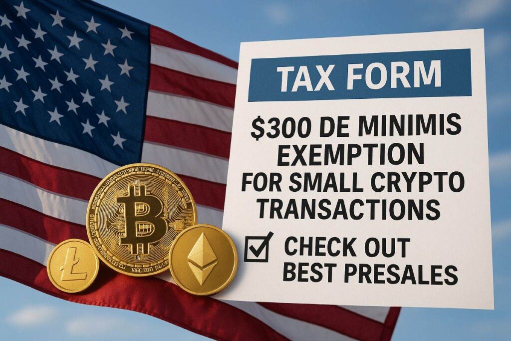 $300 Crypto Tax Break Returns, Fuels Hype Around 2025’s Best Presales