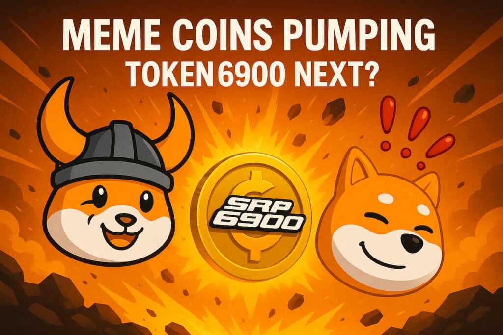 Floki, SPX y Bonk suben un 10% en medio del furor por las meme coins — ¿Es TOKEN6900 el próximo en despegar?