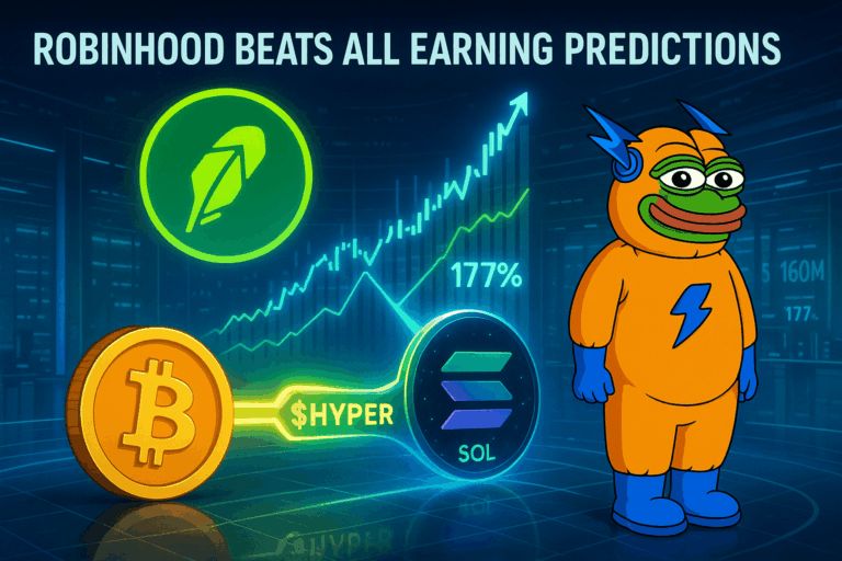 Bitcoin Hyper Might Explode Soon after Robinhood Posted Shocking $160M Q2 Revenue