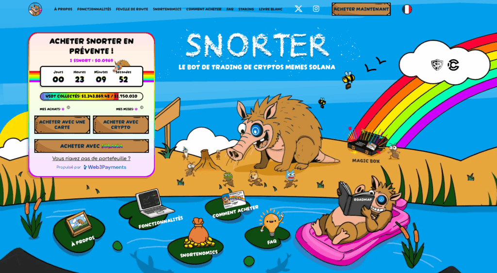 Token Snorter en prévente