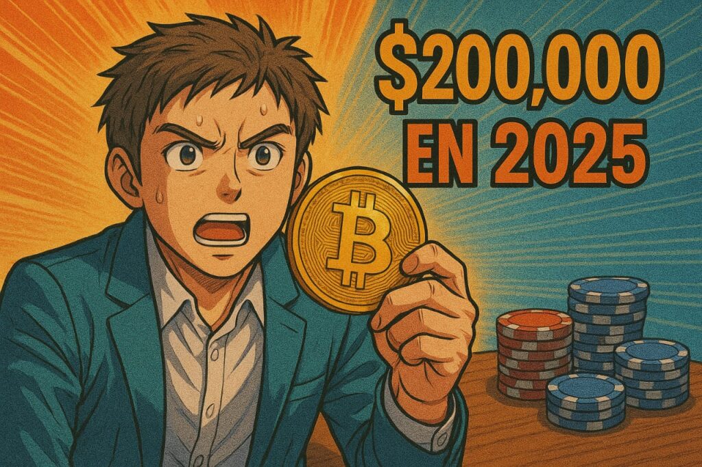 Bitcoin 200000 $ : Un Pari de 8 586 BTC en 2025