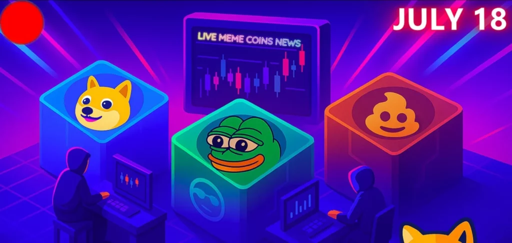 Última hora: El mercado de meme coins se dispara el 18 de julio — así están las mejores oportunidades hoy