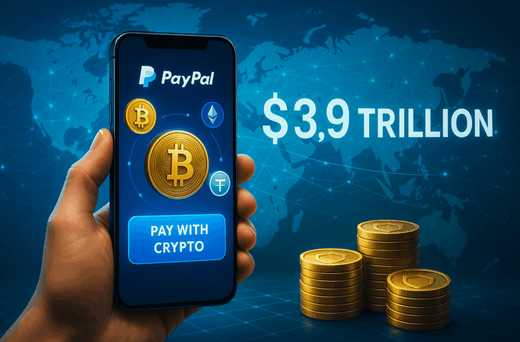 Paypal’s Pay With Crypto Shift Opens $3.9T Crypto Market: Best Wallet Token Next?