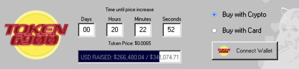 TOKEN6900 buy in presale.