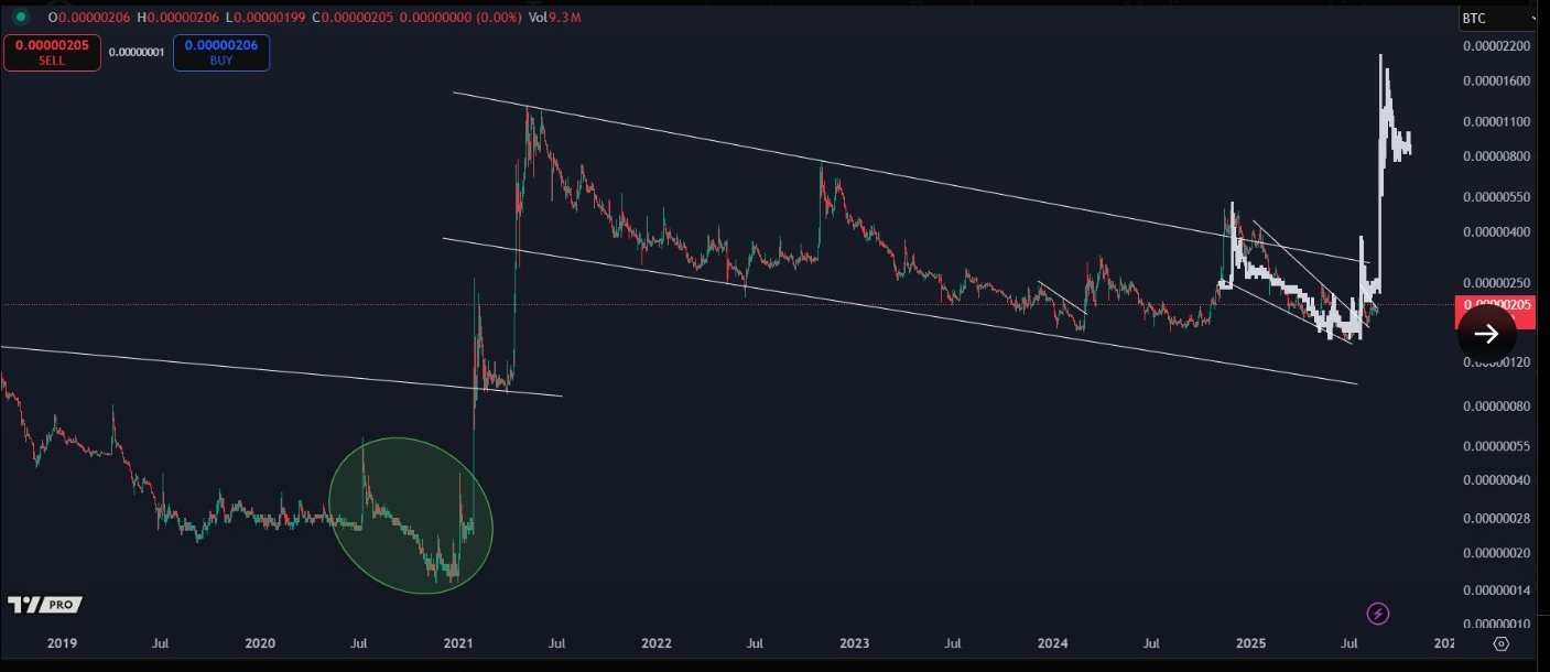 DOGE/USD Chart