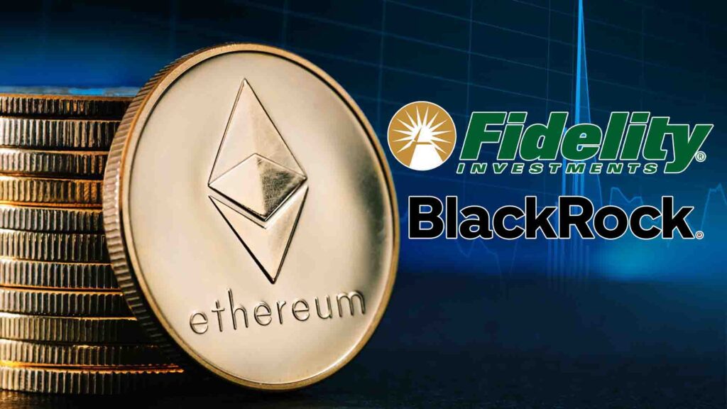 BlackRock, Fidelity Scoop $408M in Ethereum as Whales Pile In