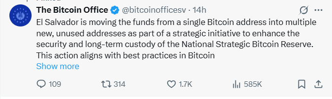 El Salvador Bitcoin Redistribution