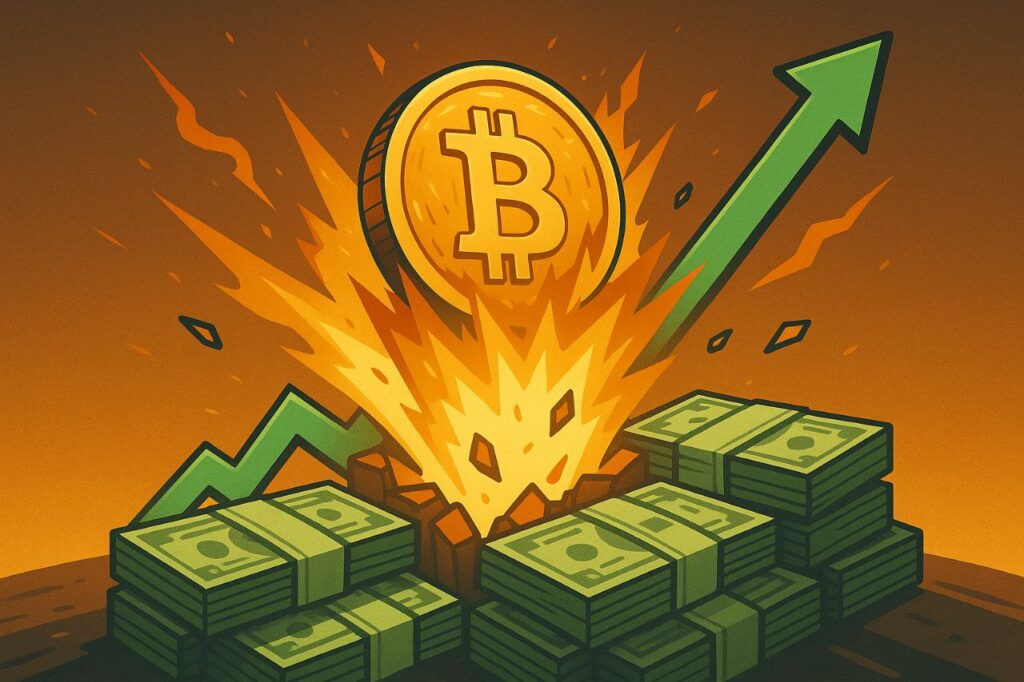 Bitcoin explose avec les ETF : 40 milliards de dollars en 7 jours