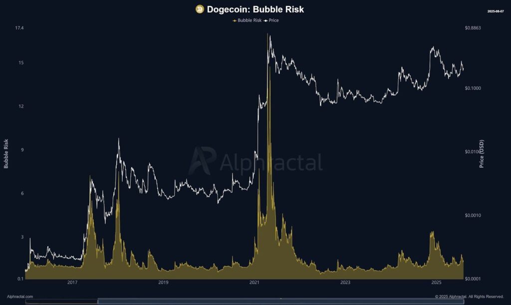 Dogecoin Bubble Risk