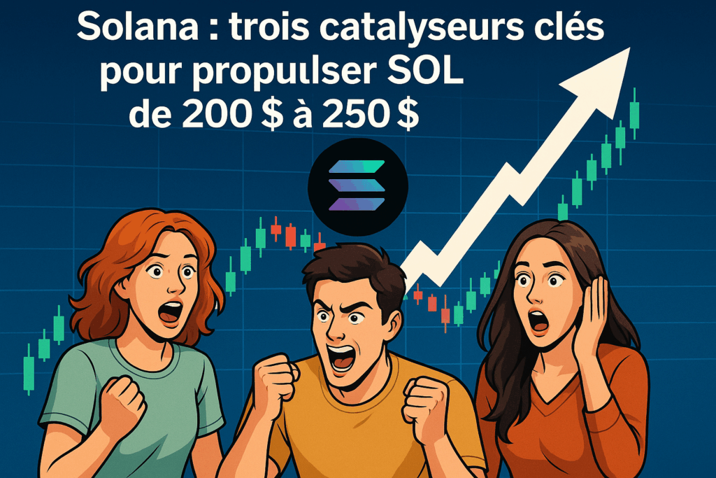 De 200 $ à 250 $ : la feuille de route des catalyseurs pour Solana