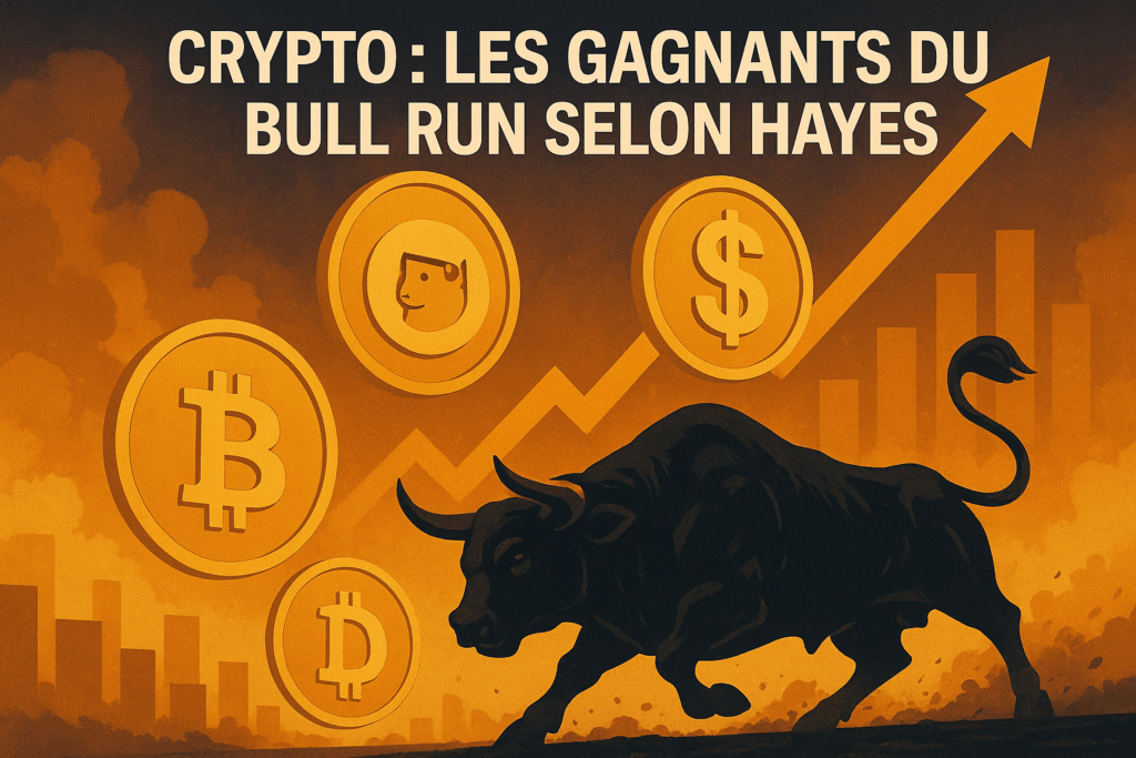 Crypto : les gagnants du bull run selon Hayes