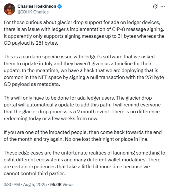 ada on ledger