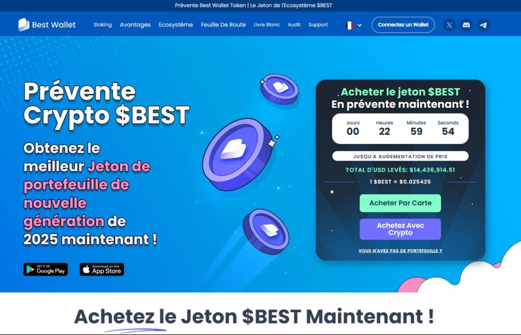 BestWallet est toujours en prévente