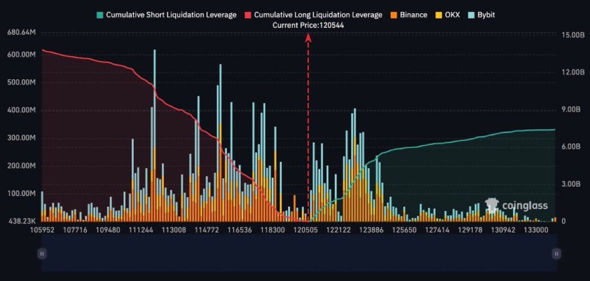 Bitcoin Short Liquidations