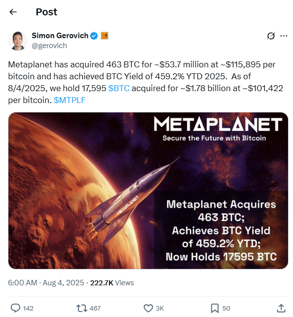 metaplanet