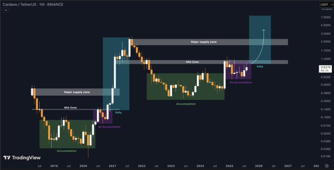 Cardano price