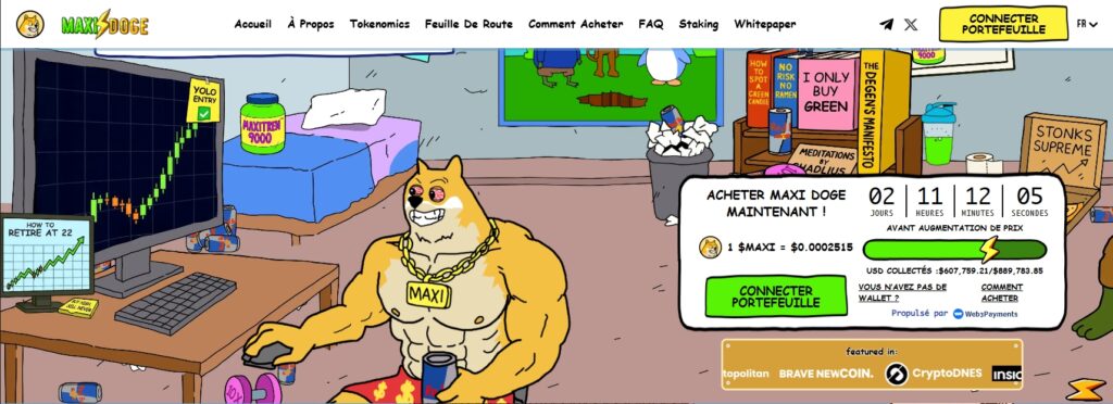 MAxi doge le nouveau dogecoin