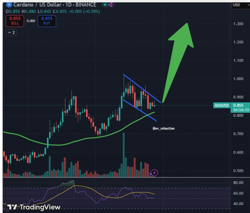 Cardano /USD 1D Chart