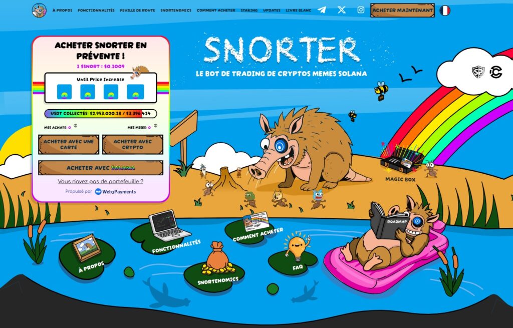 snorter token le trading bot IA sur solana