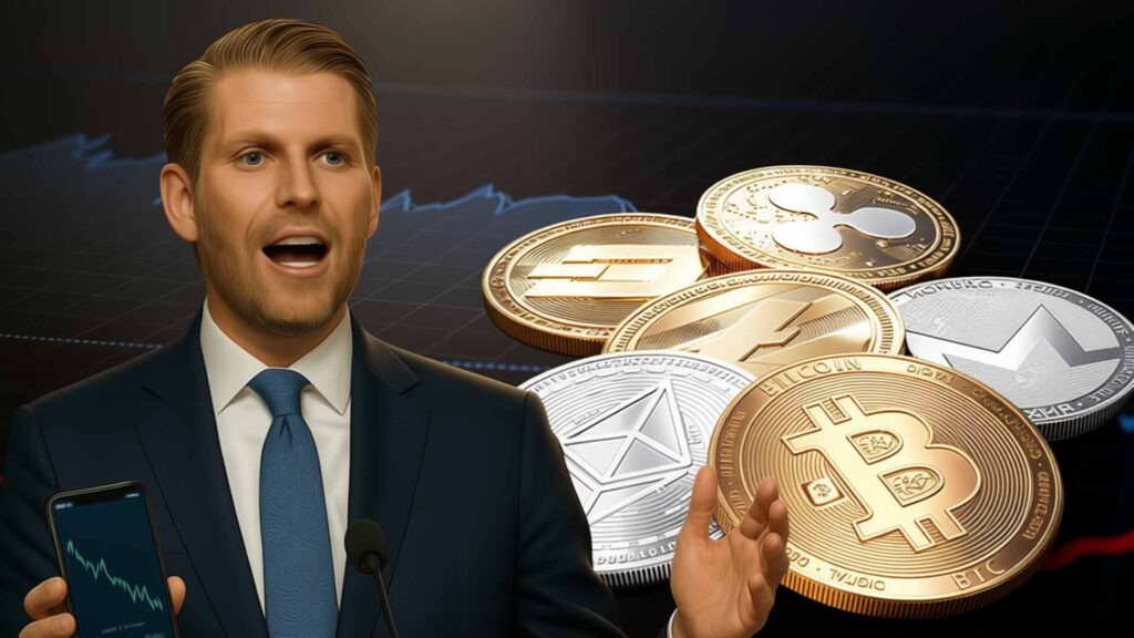 Eric Trump’s “Buy the Dips” Call Amid Sharp Drop In Bitcoin Price