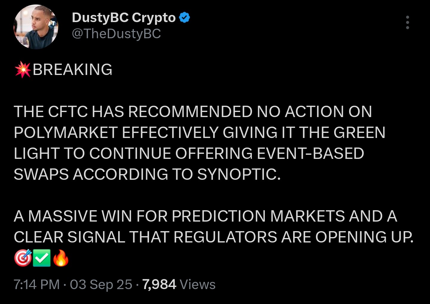 CFTC-Polymarket news
