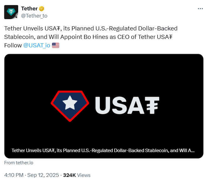 The USAT Introduction | Source: Tether