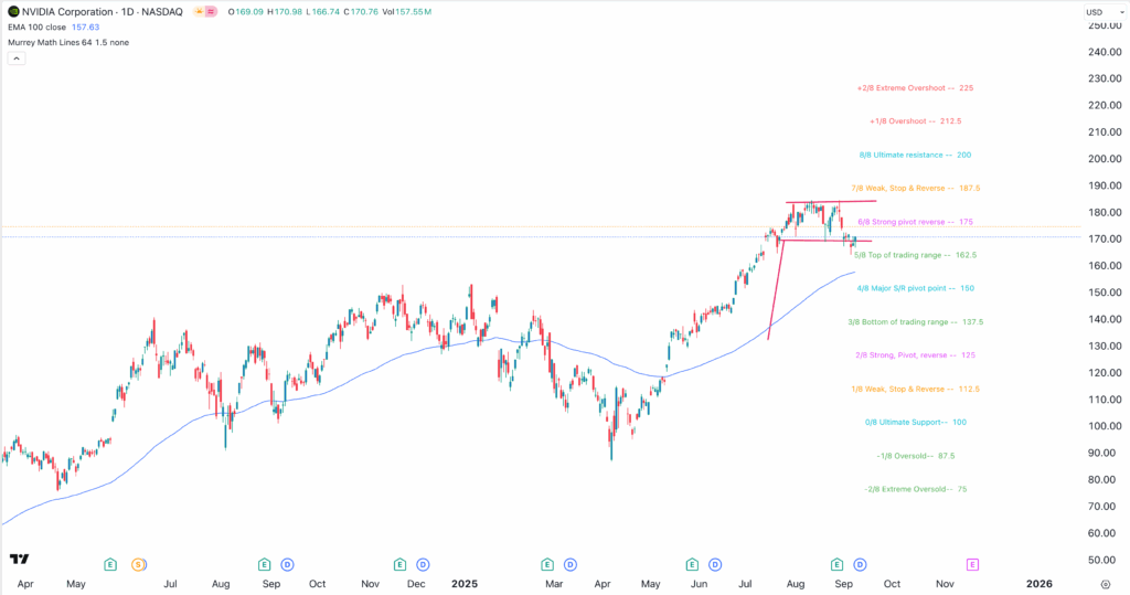 Nvidia stock char