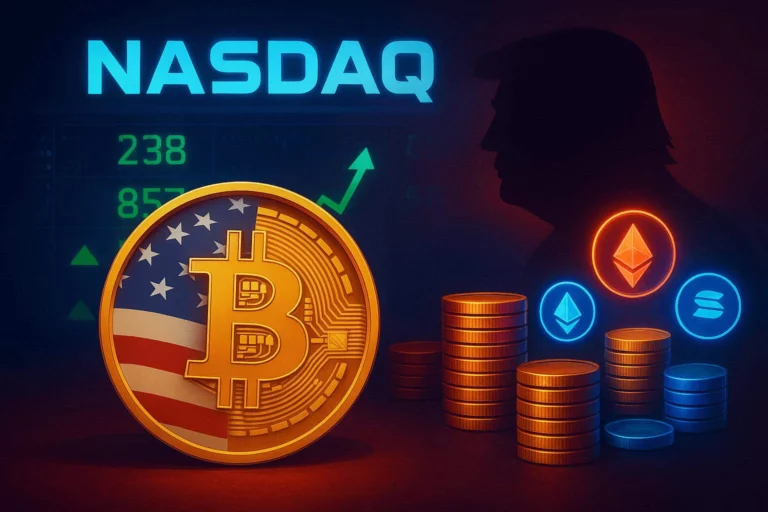 Bitcoin “made in USA” salta al Nasdaq con 273 millones en BTC
