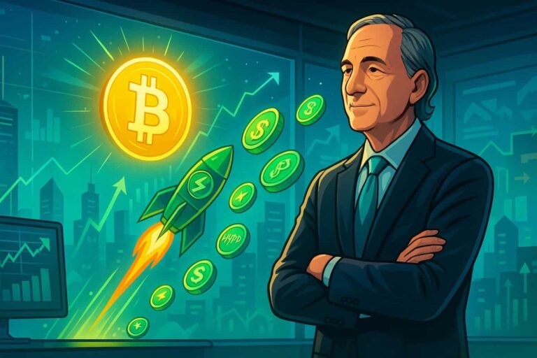 Ray Dalio alerta sobre la debilidad del dólar y aviva la fiebre por Bitcoin