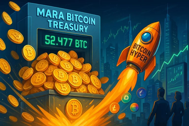 El tesoro en Bitcoin de MARA roza los 6.000 millones tras minar 705 BTC en agosto