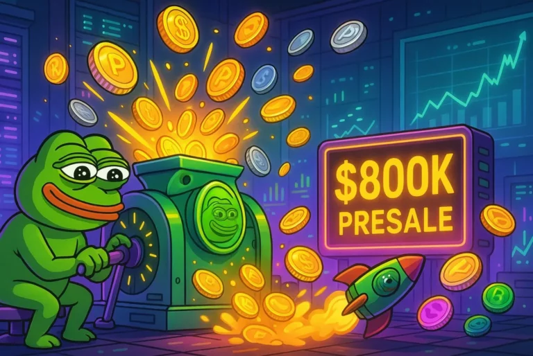 Pepenode supera los 800.000 dólares en preventa con un innovador simulador de minería