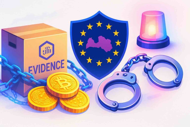 Crypto : Europol démantèle un réseau criminel en Lettonie et saisit 330 000 $ — opération et preuves