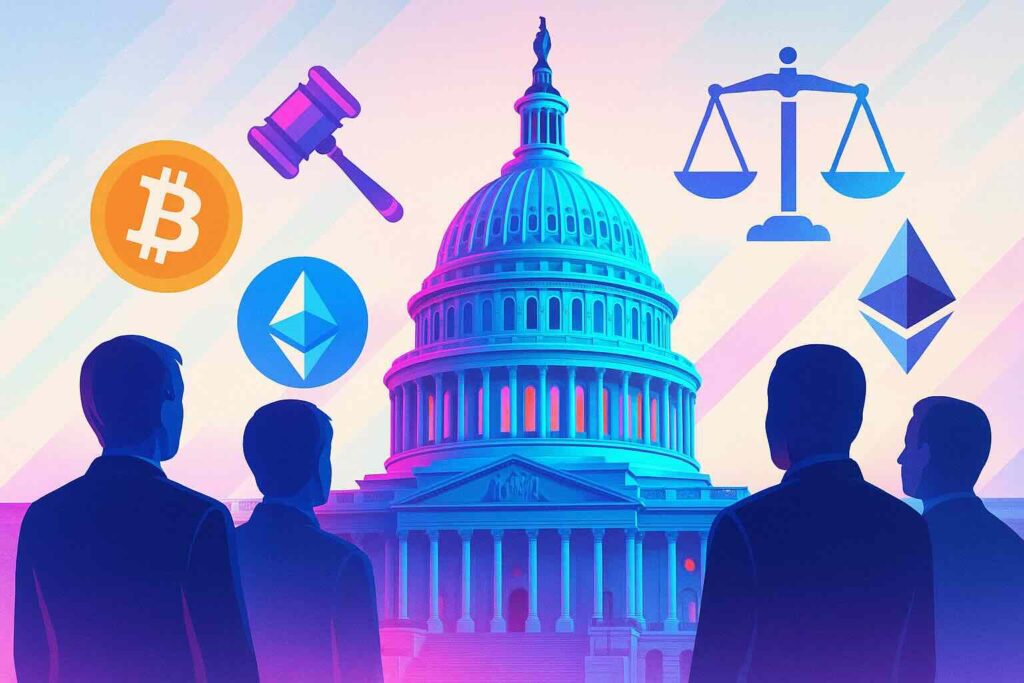 Crypto US : rencontre clé avec les sénateurs démocrates sur la régulation