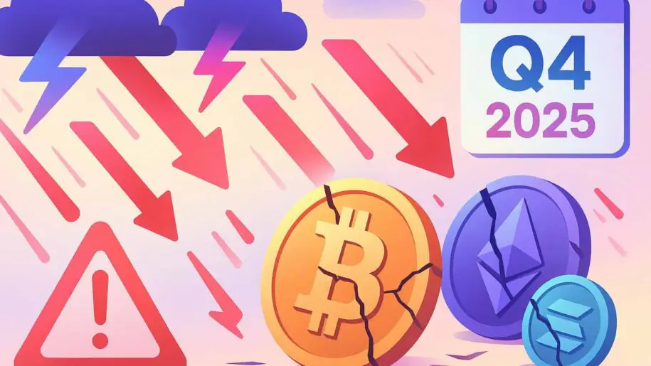 ¿Se avecina un “crash” cripto en el cuarto trimestre de 2025? La advertencia de un analista sobre Bitcoin y las altcoins