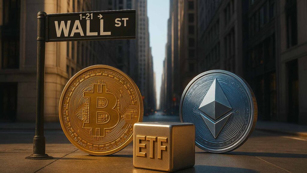 Wall Street Pours Billions Into Bitcoin ETFs & Ethereum ETFs