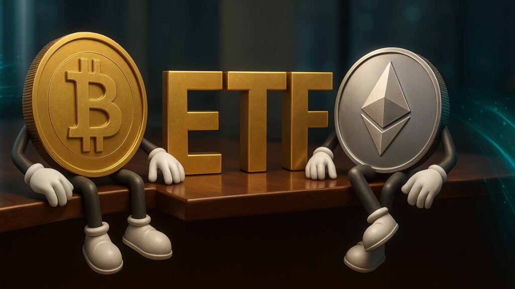 Ethereum & Bitcoin ETFs See $283M Inflows Over Three-Day Rally